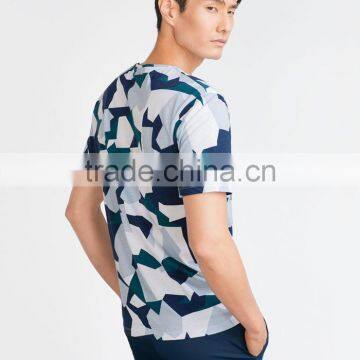 Hot Selling Men All Over Printed t Shirt Printing for Sale photo-3