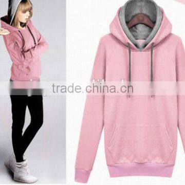 Women Winter Hoodies With Double Hood Pullover photo-3