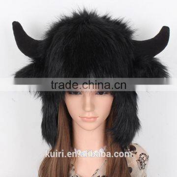 2016 Faux Fur Winter Hats Animal Hats Plush Animal Hat photo-4