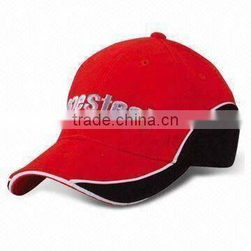 Fashionable Cotton Twill Golf Baseball Cap with Embroidery and Metal Buckle