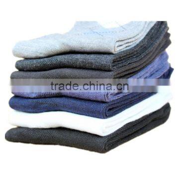 10 Pcs/lot Hot Sale Cotton and Polyester Mixed Solid Breathable Cozy Custom Men Tube Socks photo-4