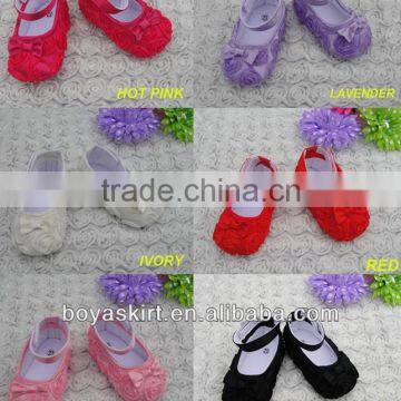 baby girl shoes factory outlet soft bottom baby toddler rose shoes infants Non-slip shoes wholesale