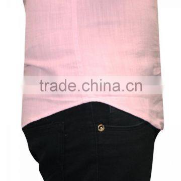 " Light Pink Casual Shirt " photo-5