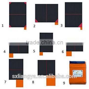 Portable Pocket Blanket for Beach, Outdoor, Picnic, Camping and Hiking Beach Mat Set
