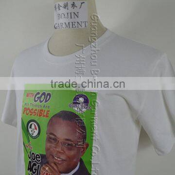 Customized Cheap Election Campaign Tshirt 2015 photo-2