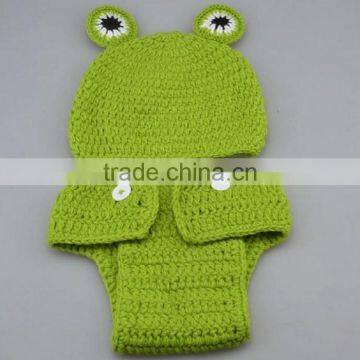 Crochet Animal Costume Baby Hat and Pants Set for Baby photo-2