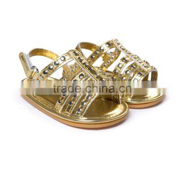 Rivet Artificial Leather Sandals for Baby Girl, Fashion Baby Sandals photo-5