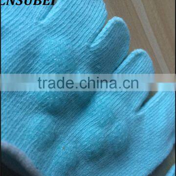 Light Green Women Half Feet Anti-slip Flower Pattern Grip Yaga Socks for Lady Pilates photo-5