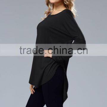 Factory Direct Soft Long Sleeve Large Size Old Fashion Blouse for Wholesale 2017 photo-6