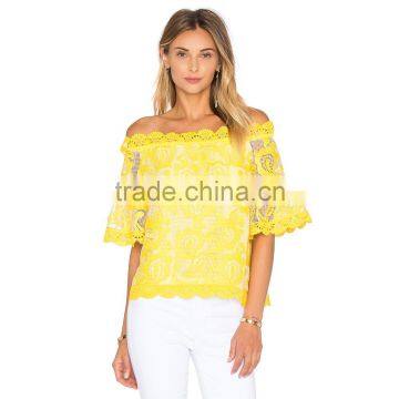 Latest Blouse New French Styles in Lace