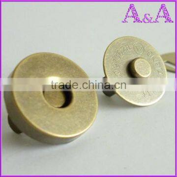 Online Sale 18*4mm Magnetic Button For Bags ,magnet Button for Clothes photo-6