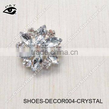 Crystal Flower Design Clips for Shoes Decorations photo-2