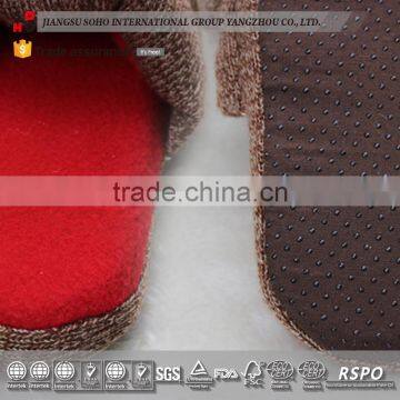 2017 Hot Selling Hotel Club Supplies Portable Thick Sole Not Disposable Slippers Home Guest White Slippers photo-2