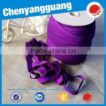 Popular Design Fold Over Edging Woven Elastic Tape/webbing photo-6