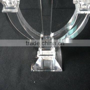 Hot Sale !!! Unique Crystal Candle Holder With Home Decration JKC-0006 photo-6