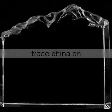 Wholesale Blank Crystal Iceberg Award /trophy For Souvenirs Office Decoration JKC-0113 photo-4