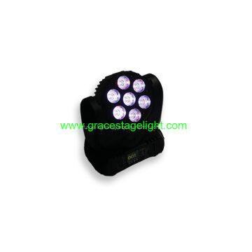 7*12watt RGBW-in-1 4in1 led moving head beam