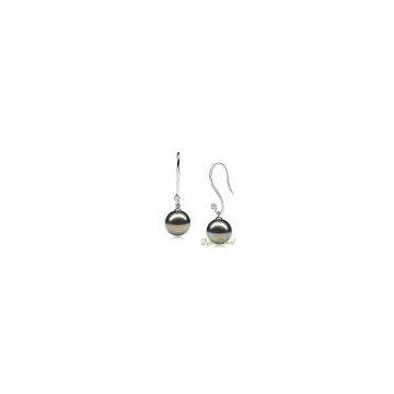 18K Tahitian Pearl Earring