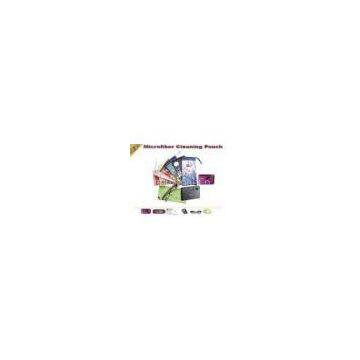 ECO Friendly, Recycle and EU Standard Microfiber Mobile Phone Pouch for Mobile, PDA, Glasses and Cam