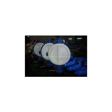 wafer butterfly valve with universal flange