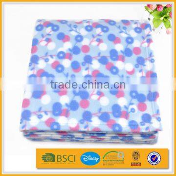 dog print polar fleece blanket