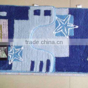 Printed acryl bath mat