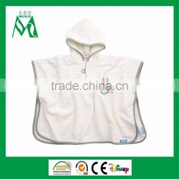 Poncho towels bath hooded for kids cotton fabric cute