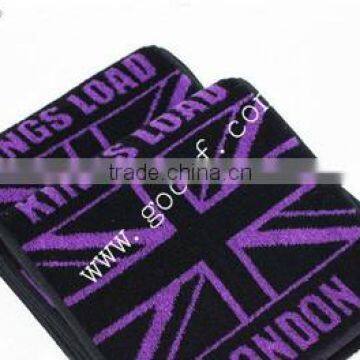 100% Cotton Yarn Dyed Jacquard Fitness Towel photo-3