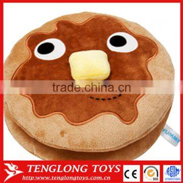 funny stuffed soft plush dessert pillows with faces