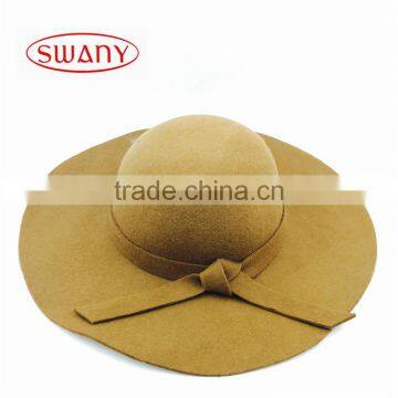 High quality 100% wool felt hat for lady women gift hat