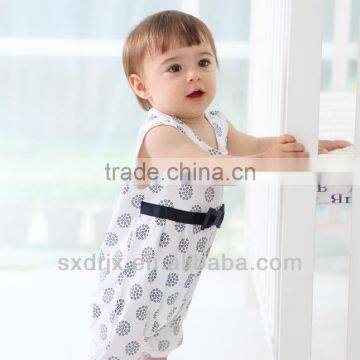 100% pima cotton baby romper