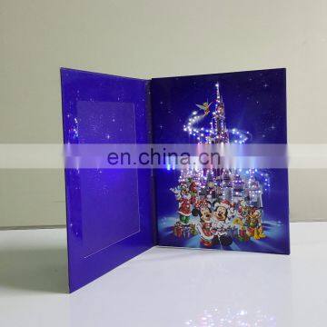 ShenZhen factory hot selling winter season light up Christmas photo picture frame