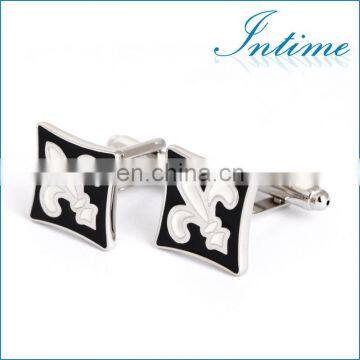 Fleur de lis French Lrises Symbol Men's Cufflinks