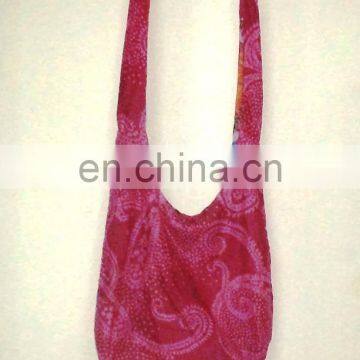 Ladies Large Reversible Hobo Bag