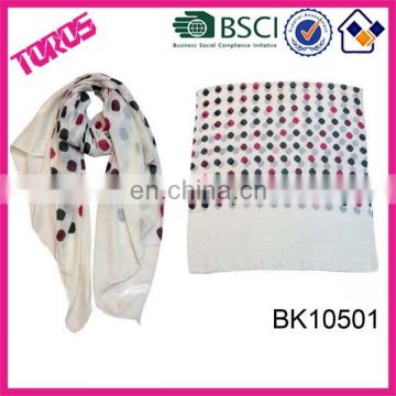 FASHION WOMEN DOT PRINT SCARF BONDAGE SCARF