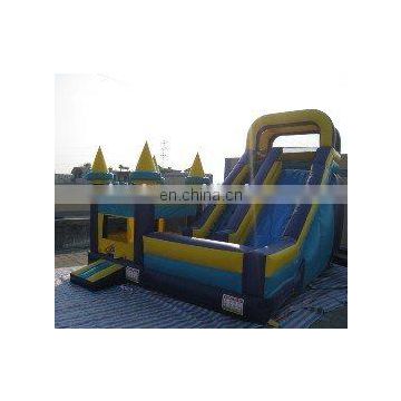 Inflatable bouncy and slide for kids