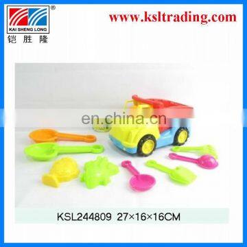 9pcs bright lady outdoor toy plastic children beach toys