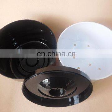 Custom Black Color pp Round Ice Bucket With Cover for Bar Using photo-4