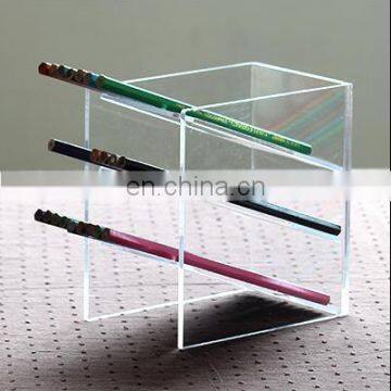 Custom Acrylic Brush Holder,pocket Pen Holder Pencil Display Stand for Office Supply,acrylic Pen Holder photo-3