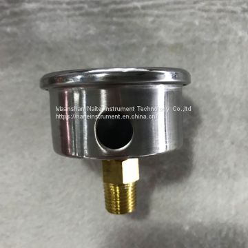 Back Thread Port Glycerin Pressure Gauge for Pump