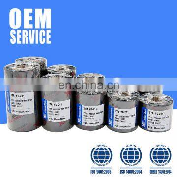 Flat Head Golden TTR Thermal Transfer Wax Resin Ribbon Datamax EasyPrint Bar Code Label Printer Ribbion Foil photo-4