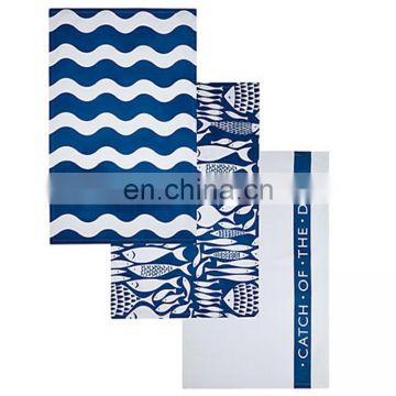 100% cotton new products art portfolio cotton tea towel