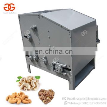 Hot Sale Full Automatic Cashew Nuts Shell Cracker Breaking Removing Processing Machine Cashew Shelling Price