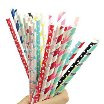 Drinking Paper straws for party