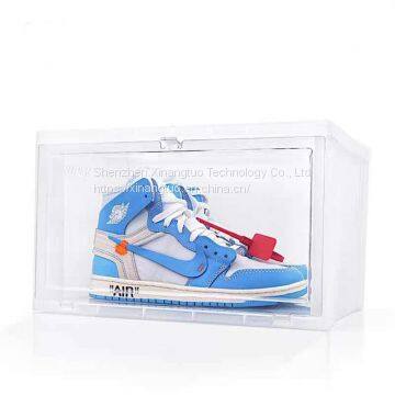 Customized Transparent Plexiglass Aceylic Shoe Box photo-5
