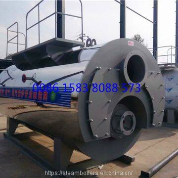 1 to 20 Ton Oil Gas Fired Three-Pass Horizontal Industrial Steam Boiler for feed industry