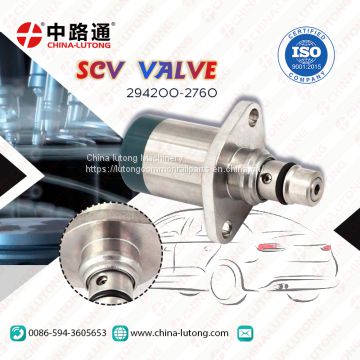 SCV valve toyota hilux 294200-2760 for SCV valves toyota d4d engine