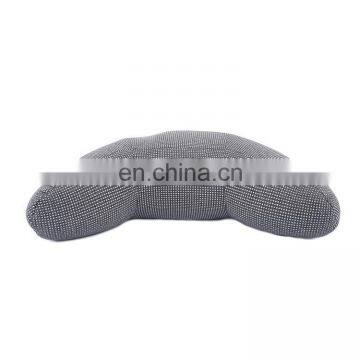 Factory Price Grey C Shape Multi Functional Waist Cushion Pillow With Food Grade Polystyrene Filling photo-5