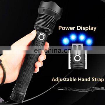 China Xhp70 Torchlight Led Flashlights Police Handheld Super Bright Powerful Tactical Flashlight Rechargeable photo-5