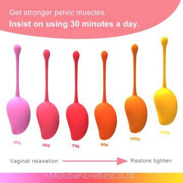 Triple Lover Balls - Duotone Ben Wa Kegel Weights - Pelvic Floor Exercise - Adult Sex Toys photo-4